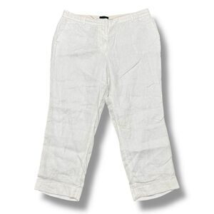 J.Crew Linen Pants Women’s Size 14 Lightweight Casual Coastal